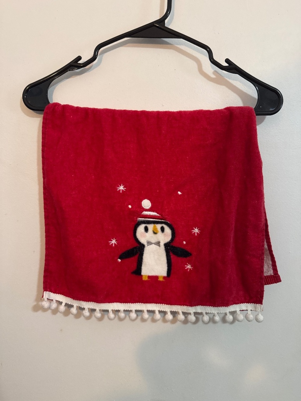 Penguin Winter Dish Towel